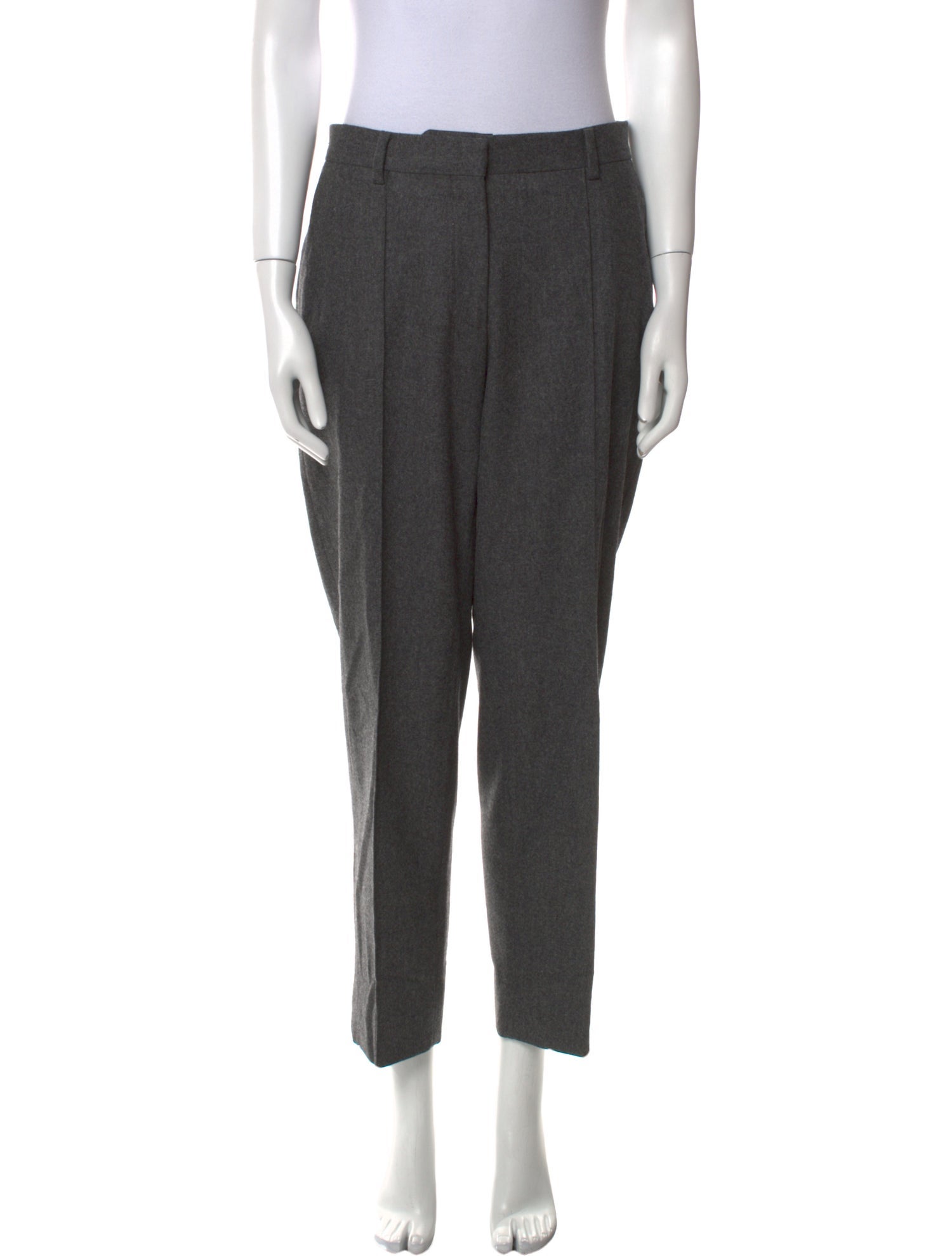 Officine Generale Wool Straight Leg Pants