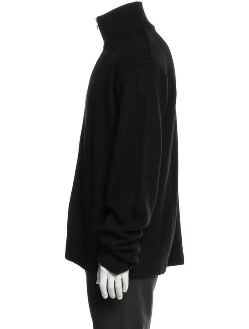 Officine Generale Merino Wool Turtleneck Cardigan