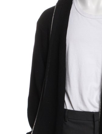 Officine Generale Merino Wool Turtleneck Cardigan