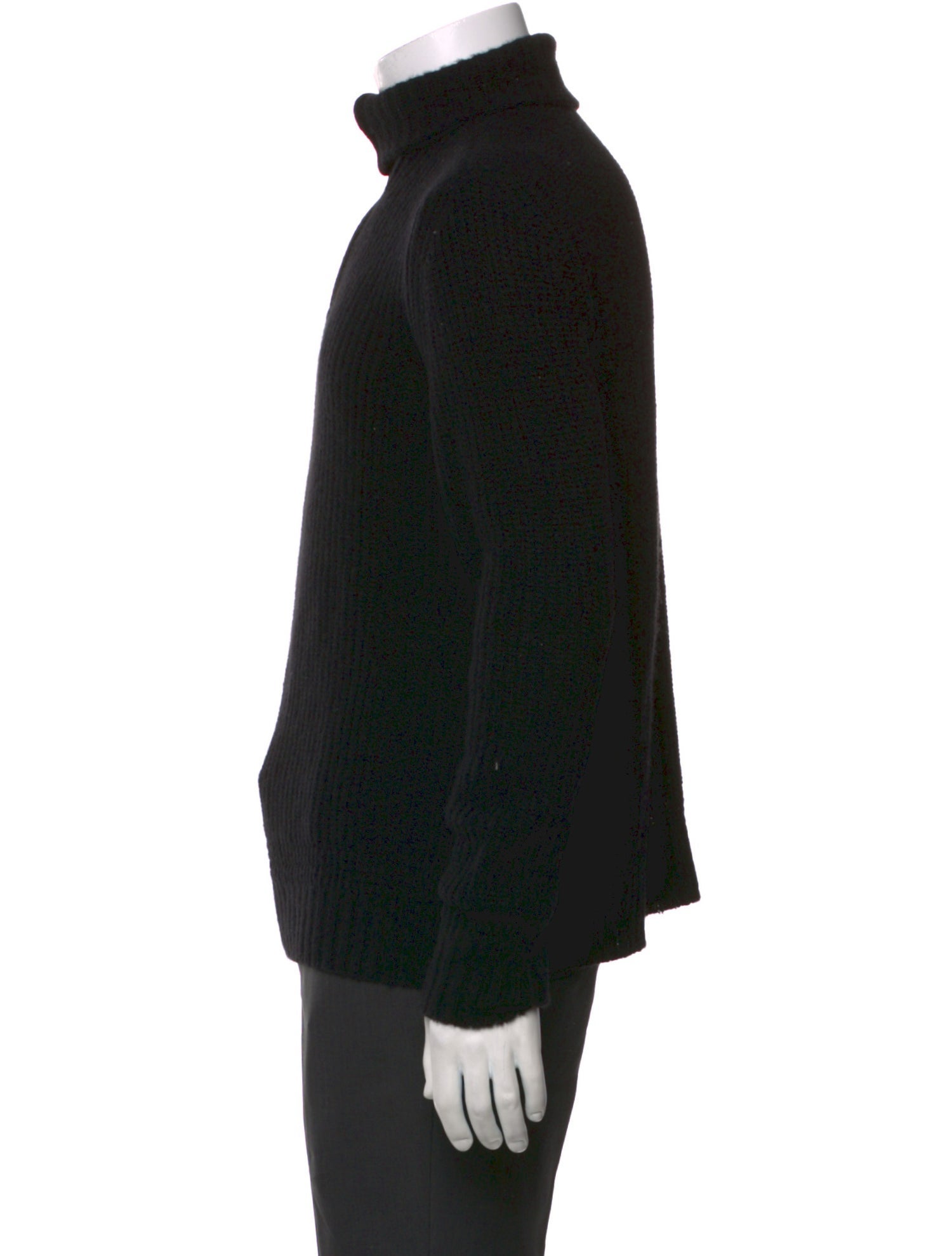 Officine Generale Cashmere Mock Neck Pullover