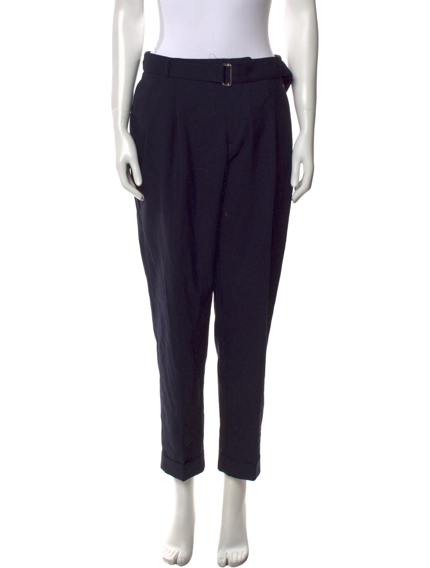 Officine Generale Wool Straight Leg Pants