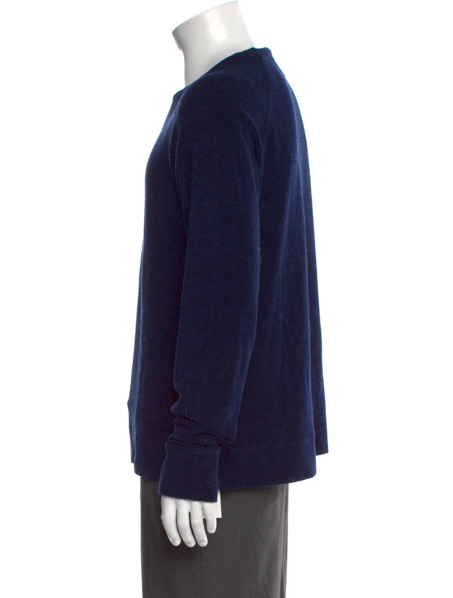 Officine Generale Crew Neck Long Sleeve Pullover