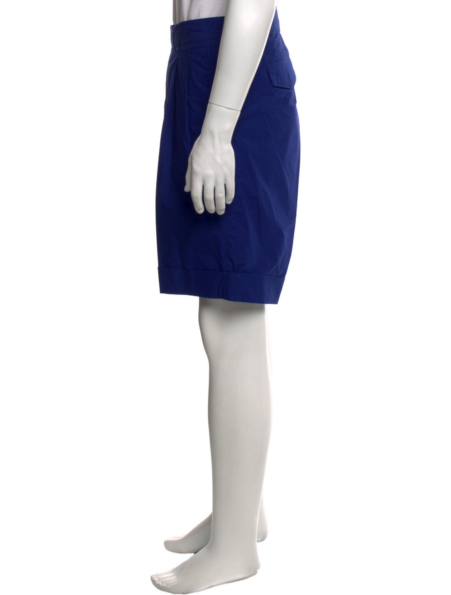 Officine Generale Flat Front Shorts