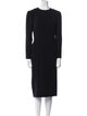 Officine Generale Wool Midi Length Dress