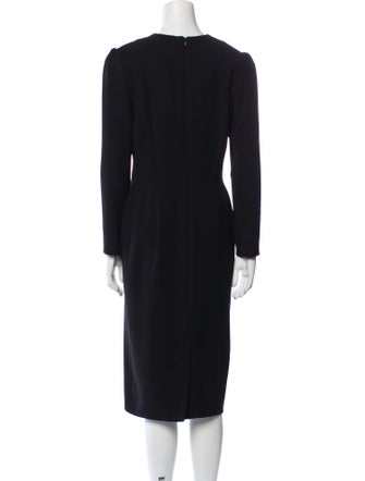 Officine Generale Wool Midi Length Dress