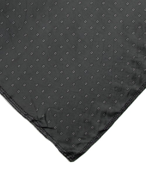 Officine Generale Silk Polka Dot Print Scarf