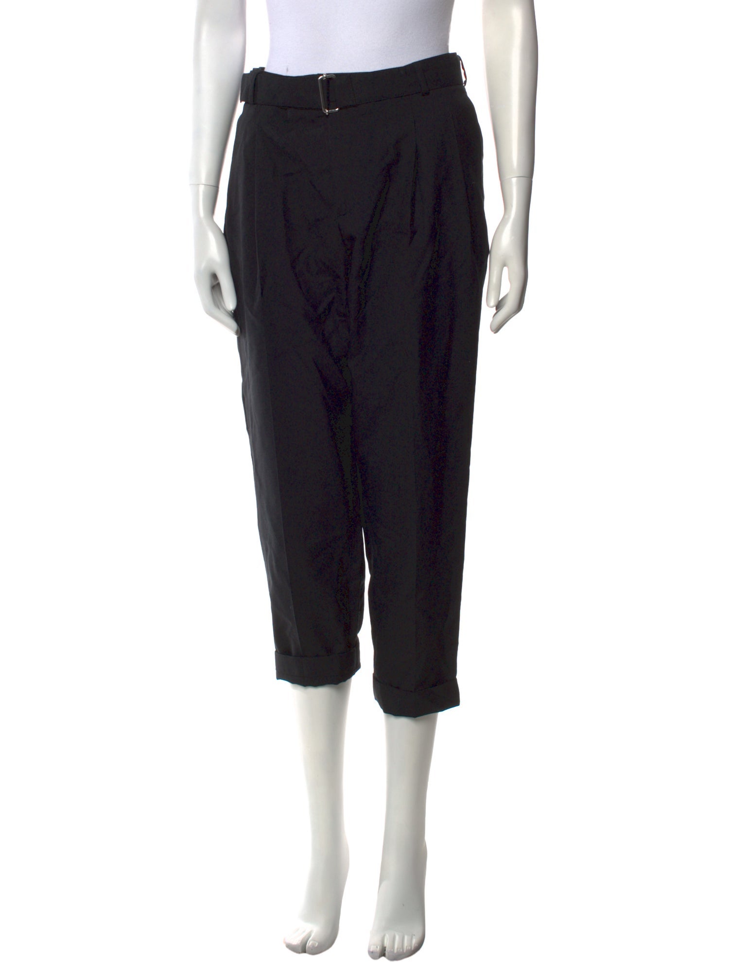 Officine Generale Virgin Wool Straight Leg Pants