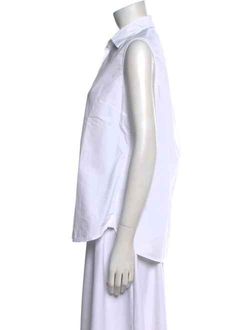Officine Generale Sleeveless Button-Up Top