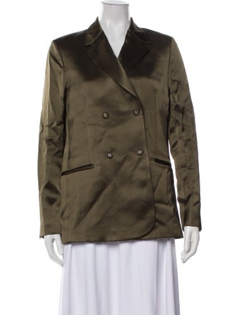 Officine Generale Satin Blazer