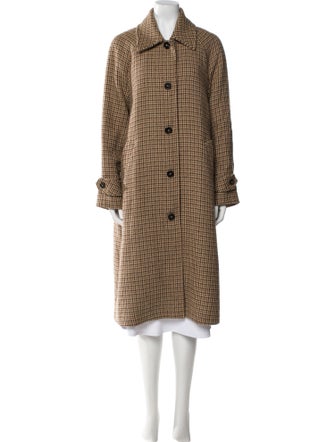 Officine Generale Virgin Wool Houndstooth Print Jacket