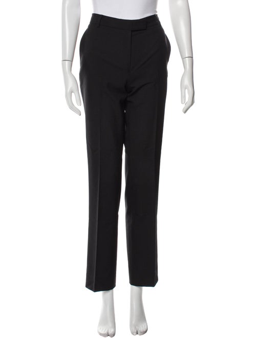 Officine Generale Virgin Wool Straight Leg Pants