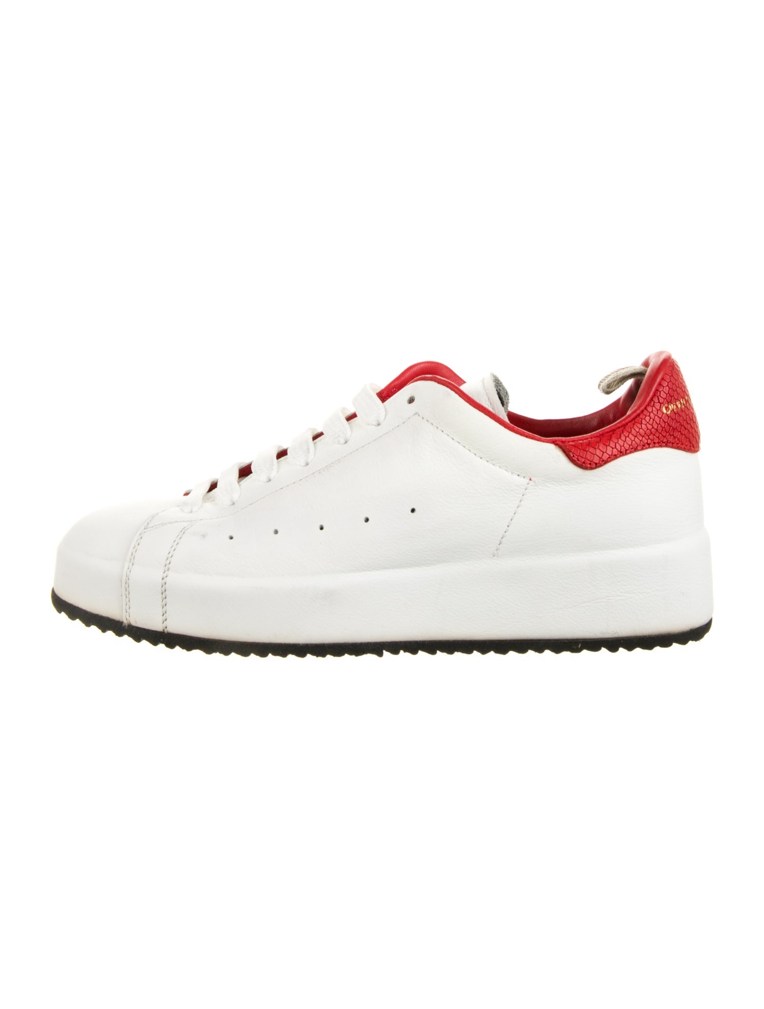 Officine Generale Leather Sneakers