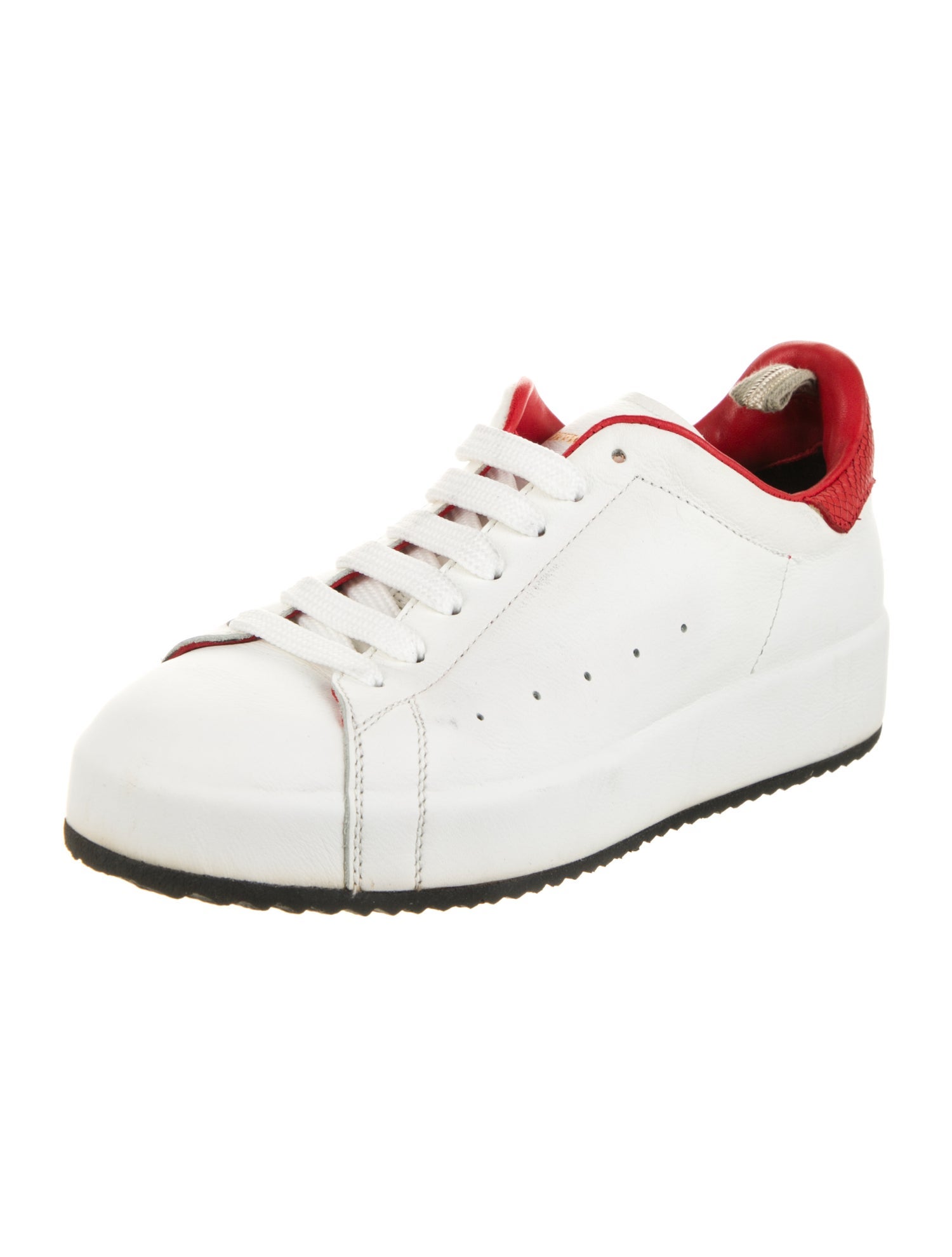 Officine Generale Leather Sneakers