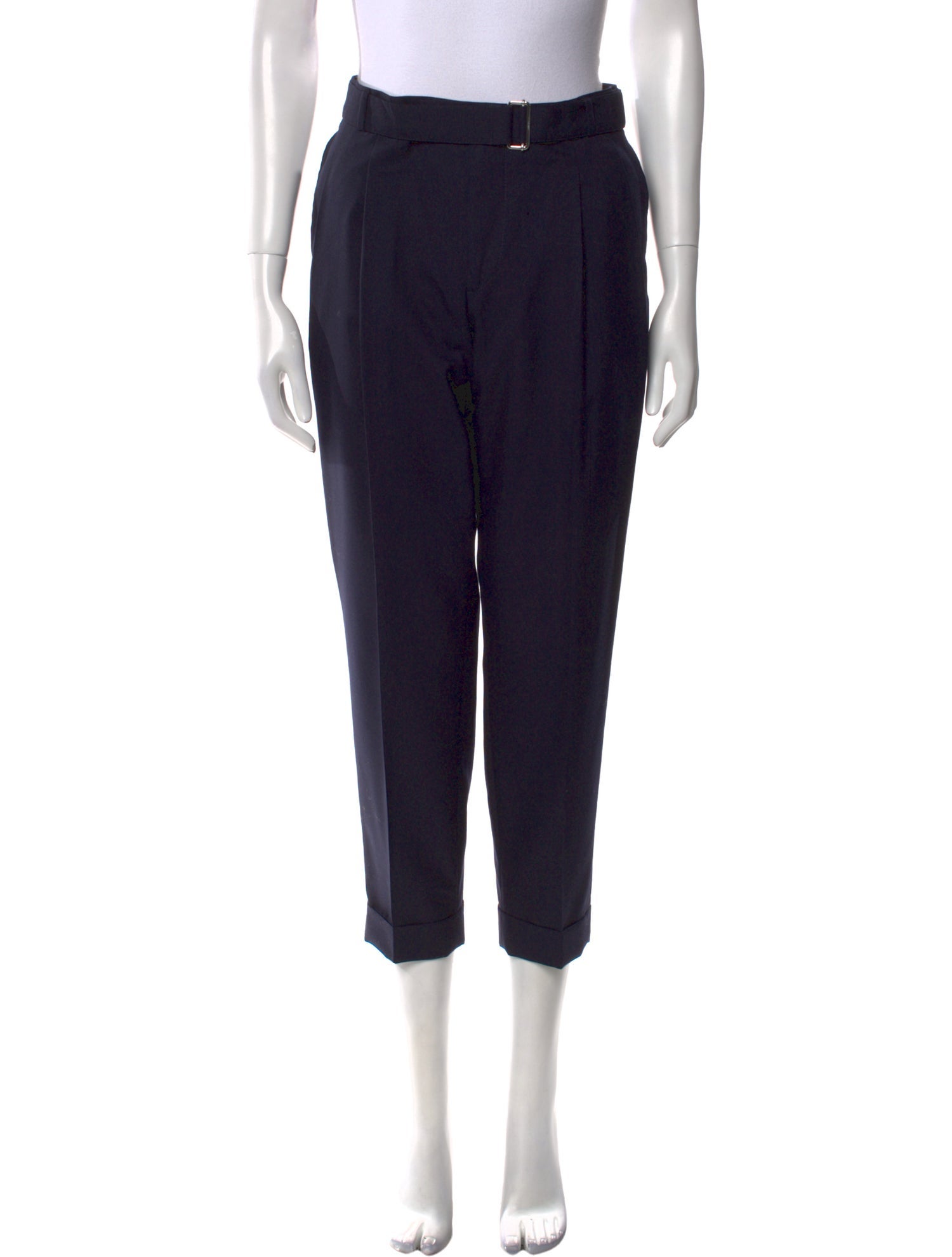 Officine Generale Wool Straight Leg Pants