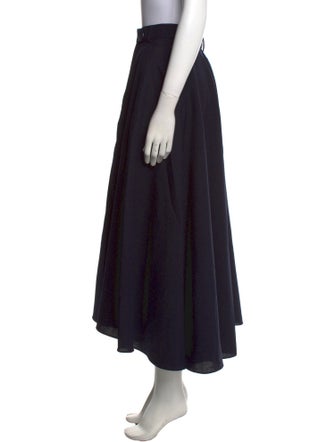 Officine Generale Wool Midi Length Skirt