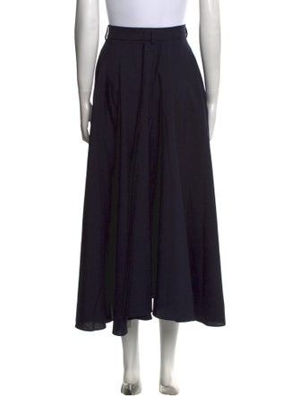 Officine Generale Wool Midi Length Skirt