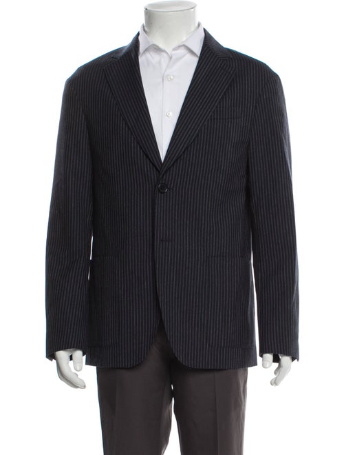 Officine Generale Wool Striped Blazer