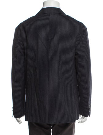 Officine Generale Wool Striped Blazer
