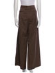 Officine Generale Virgin Wool Wide Leg Pants
