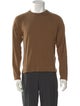 Officine Generale Crew Neck Long Sleeve Pullover