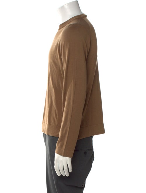 Officine Generale Crew Neck Long Sleeve Pullover