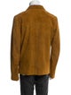 Officine Generale Leather Peacoat