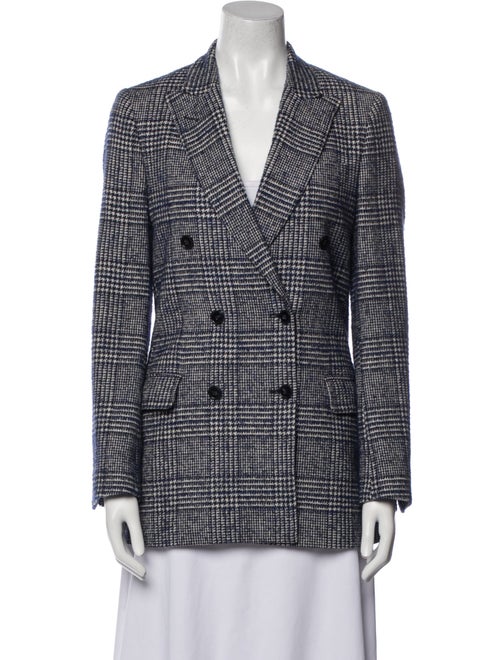 Officine Generale Plaid Print Blazer