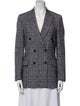 Officine Generale Plaid Print Blazer