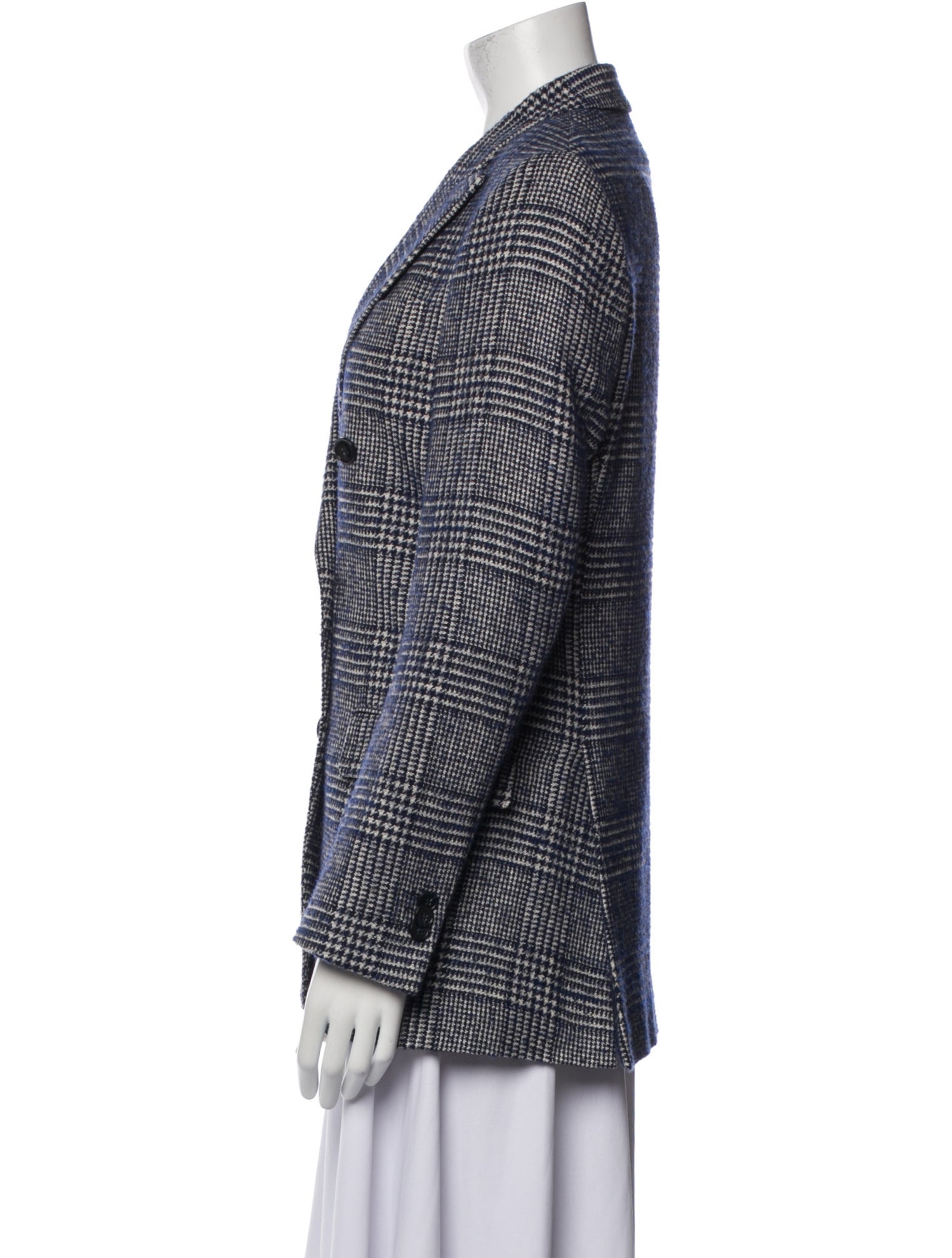 Officine Generale Plaid Print Blazer