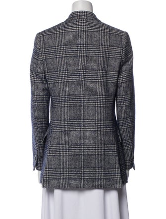 Officine Generale Plaid Print Blazer