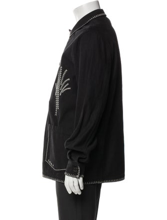 Officine Generale Graphic Print Jacket