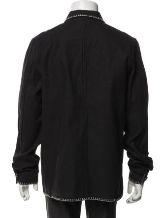 Officine Generale Graphic Print Jacket