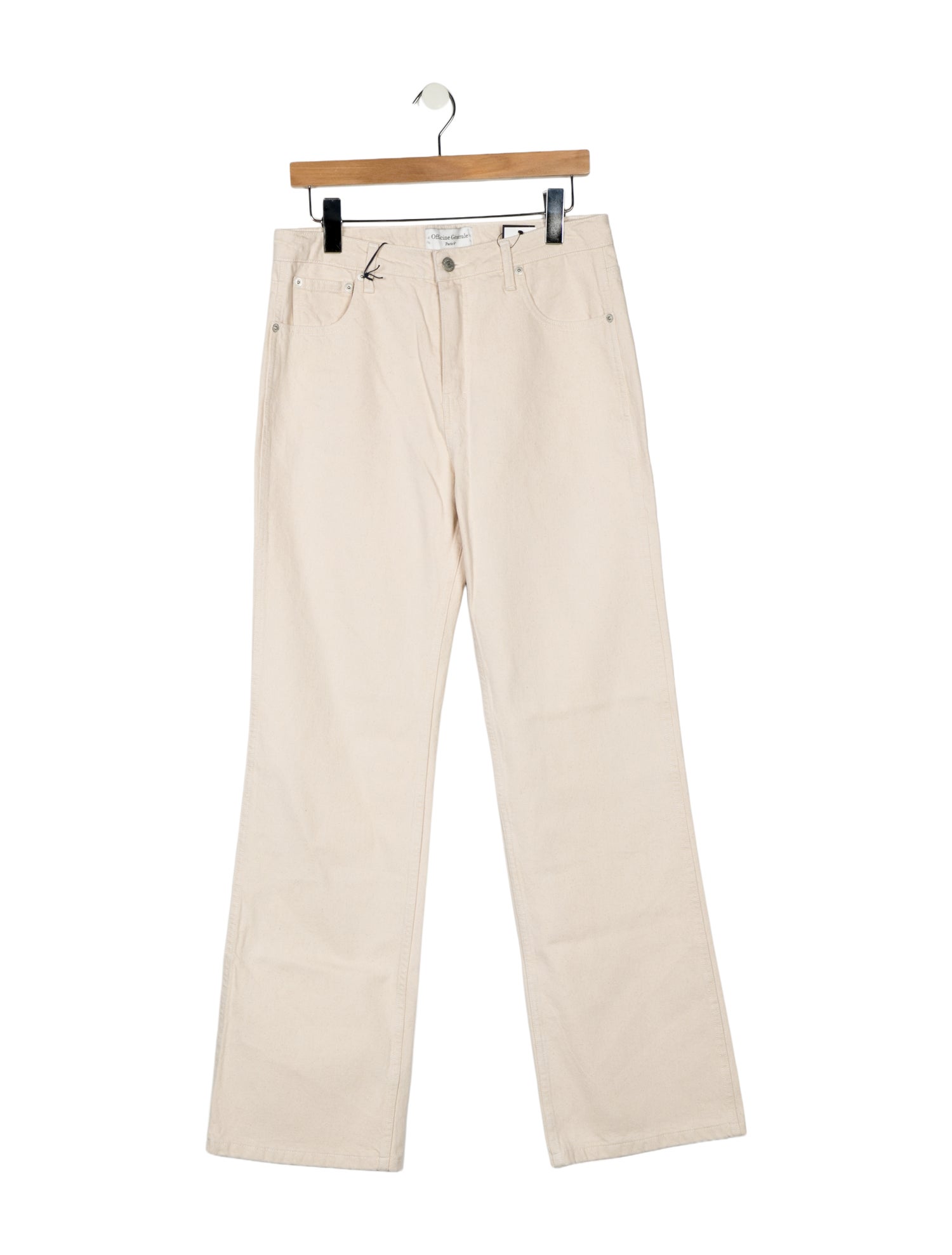 Officine Generale High-Rise Wide Leg Jeans w/ Tags
