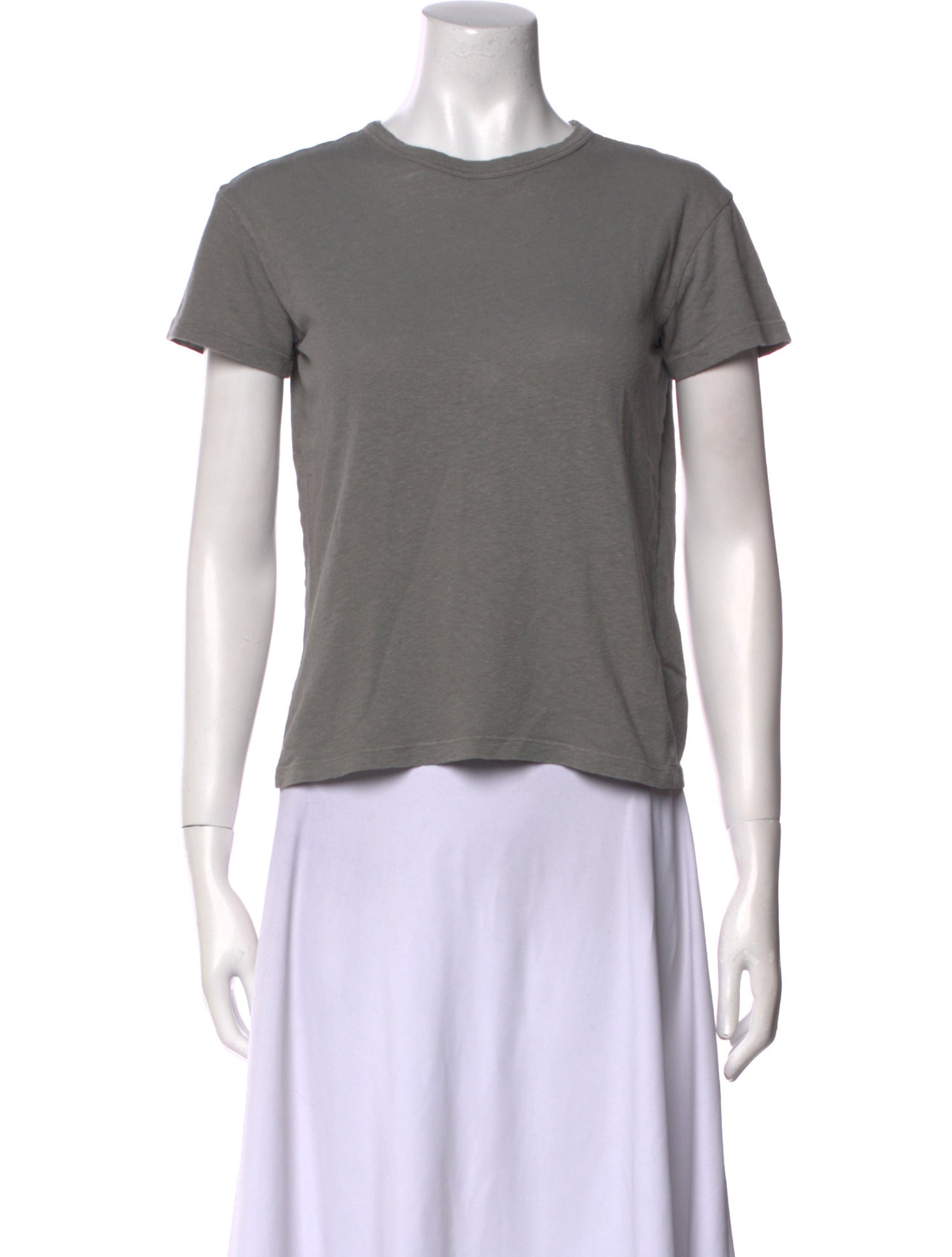 Officine Generale Crew Neck Short Sleeve T-Shirt