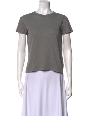 Officine Generale Crew Neck Short Sleeve T-Shirt