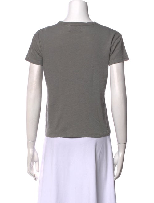 Officine Generale Crew Neck Short Sleeve T-Shirt