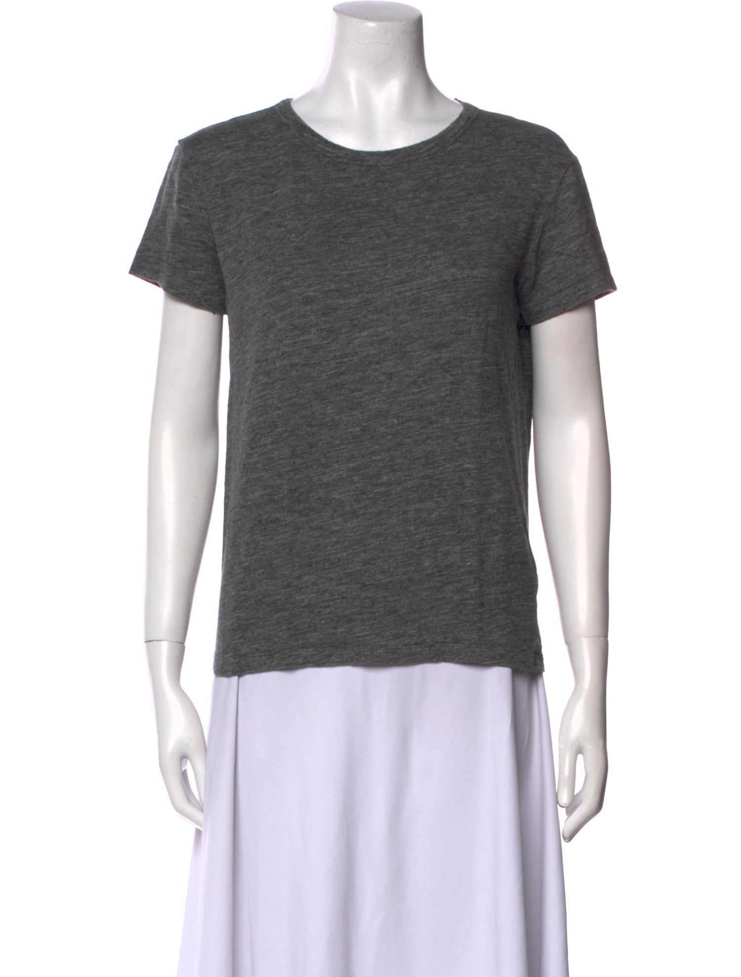 Officine Generale Crew Neck Short Sleeve T-Shirt