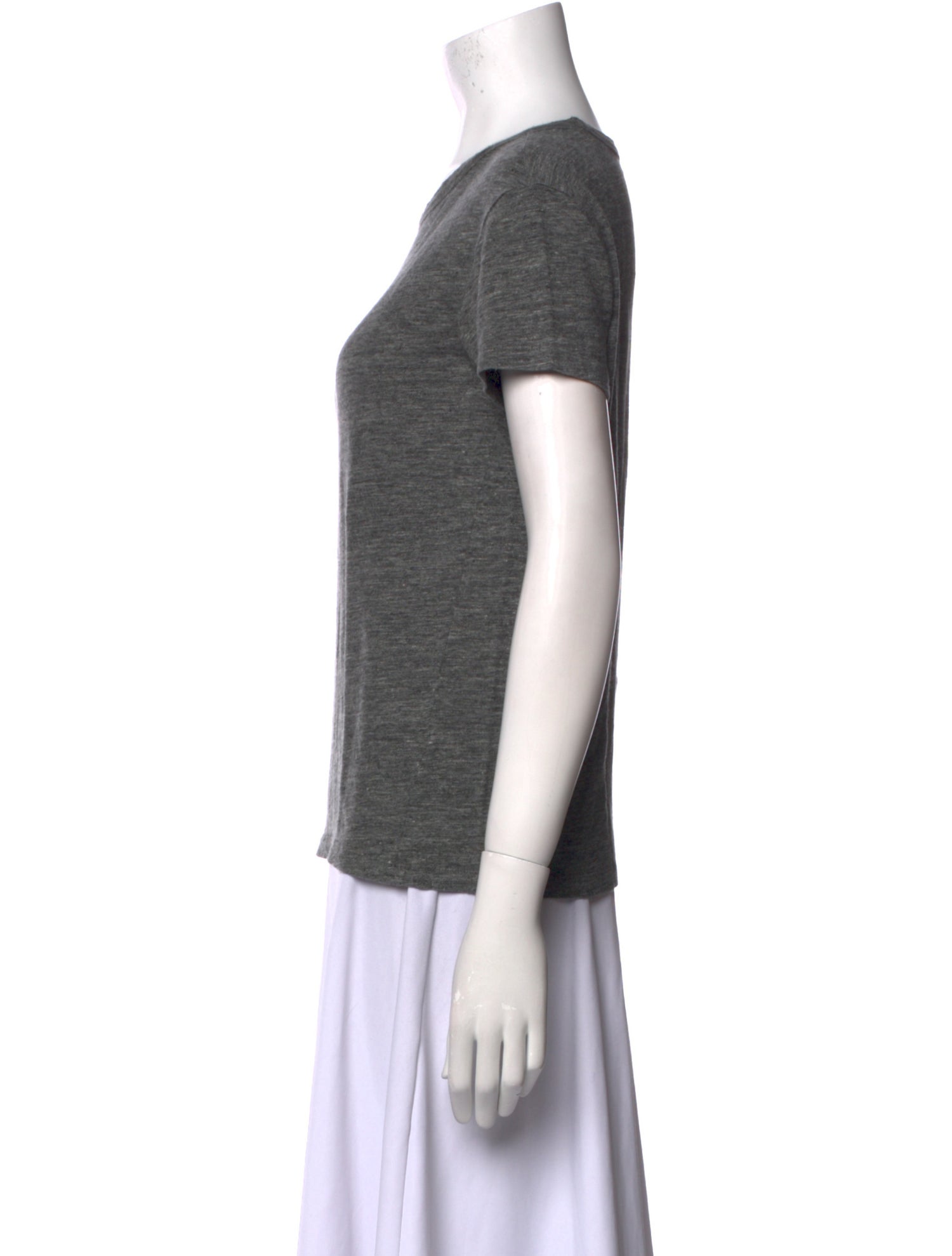 Officine Generale Crew Neck Short Sleeve T-Shirt