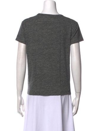 Officine Generale Crew Neck Short Sleeve T-Shirt