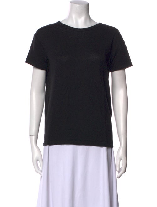 Officine Generale Linen Bateau Neckline T-Shirt