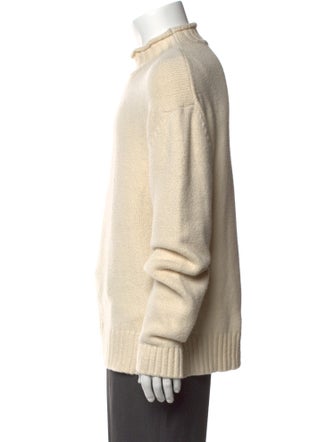Officine Generale Mock Neck Long Sleeve Pullover