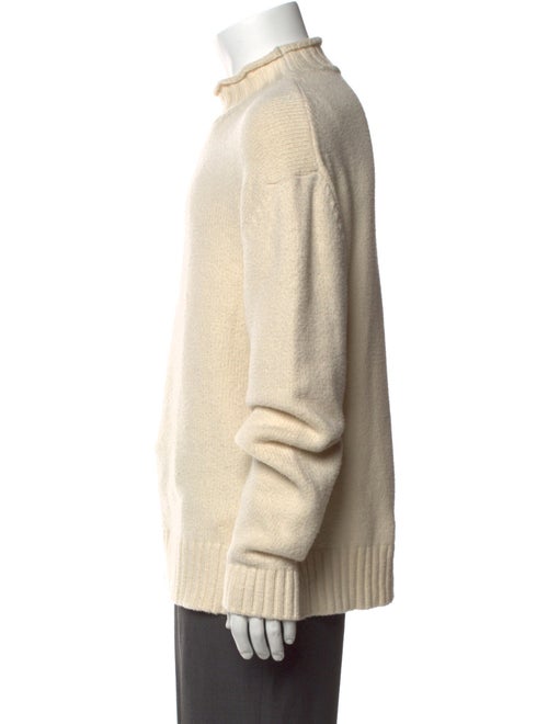 Officine Generale Mock Neck Long Sleeve Pullover
