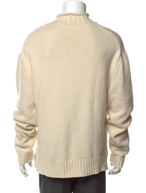 Officine Generale Mock Neck Long Sleeve Pullover