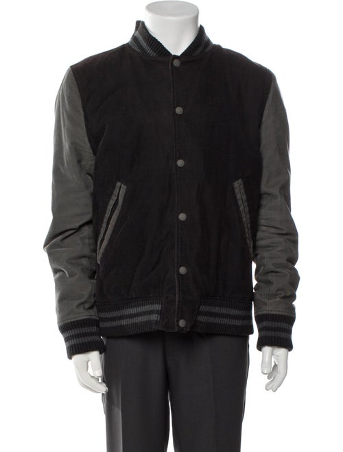 Officine Generale Linen Bomber Jacket