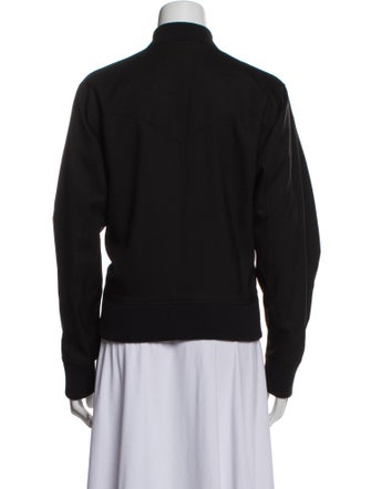 Officine Generale Virgin Wool Bomber Jacket