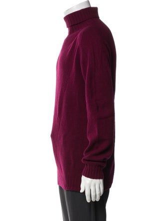 Officine Generale Lambswool Turtleneck Pullover