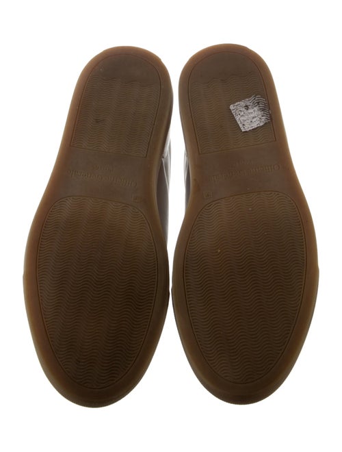 Officine Generale Leather Sneakers