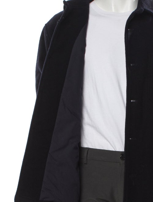 Officine Generale Barrett OVS Fuzzy Shirt Wool Utility Jacket
