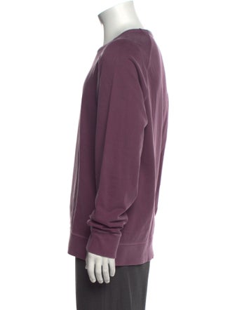 Officine Generale Crew Neck Long Sleeve Sweatshirt