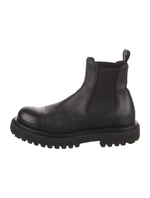 Officine Generale Leather Chelsea Boots